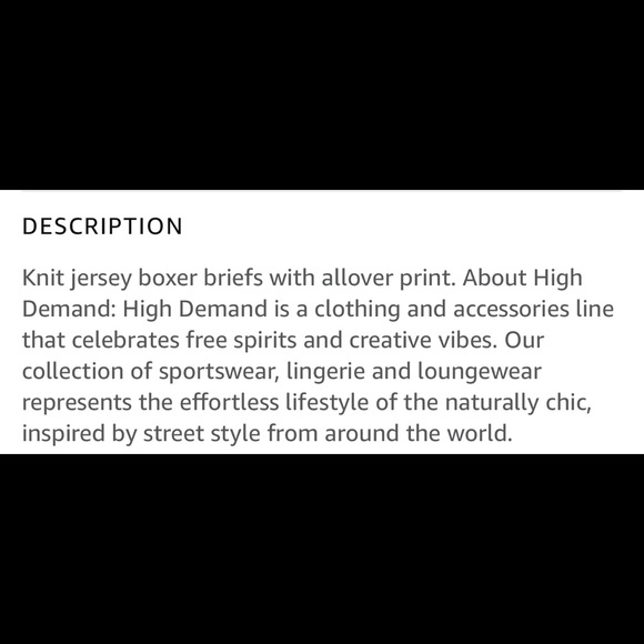 New High Demand Mens Boxers Size M (D2) - Picture 7 of 9